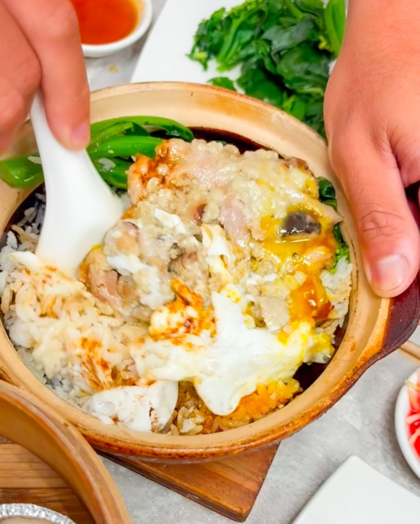 好事泰 澎湖石巨乾肉餅 煲仔飯3